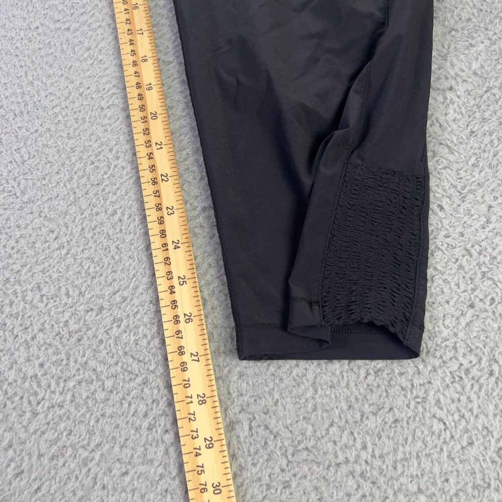 Athleta Spar Pants Womens XL Black Drawstrings Athletic Casual Relaxed Preppy - Picture 6 of 10